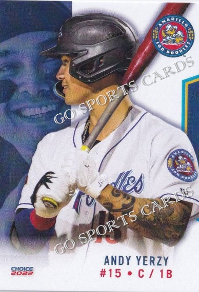 2022 Amarillo Sod Poodles Andy Yerzy