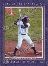 2008 MidWest League Top Prospects Anel De Los Santos
