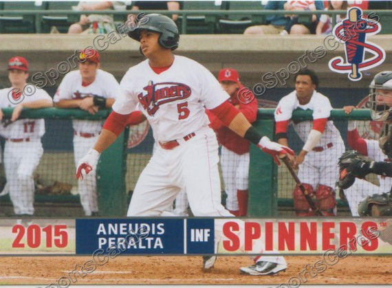 2015 Lowell Spinners Aneudis Peralta