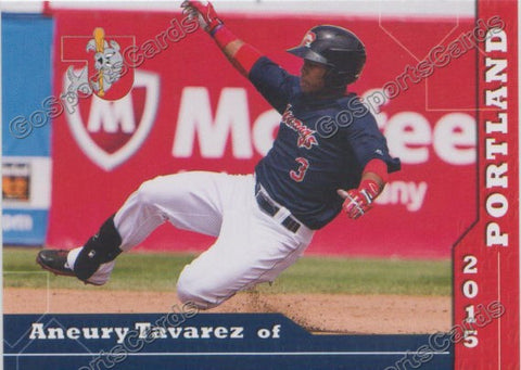 2015 Portland Sea Dogs Aneury Tavarez