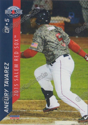 2015 Salem Red Sox Aneury Tavarez