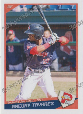 2017 Portland Sea Dogs Aneury Tavarez
