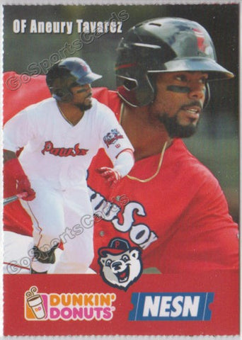 2018 Pawtucket Red Sox Dunkin Donuts SGA Aneury Tavarez