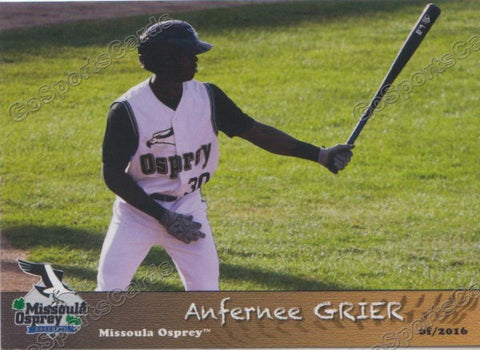 2016 Missoula Osprey Anfernee Grier