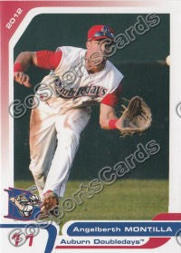 2012 Auburn Doubledays Angelberth Montilla