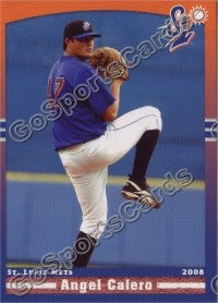 2008 St Lucie Mets Angel Calero