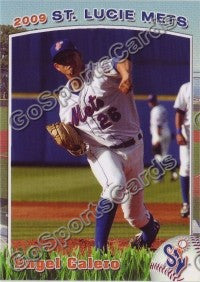 2009 St Lucie Mets Angel Calero