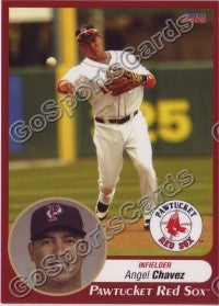 2009 Pawtucket Red Sox Angel Chavez