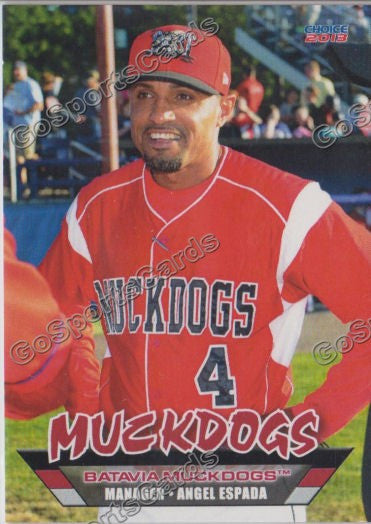 2013 Batavia Muckdogs Angel Espada
