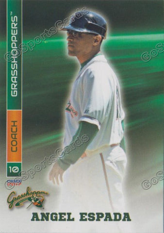 2017 Greensboro Grasshoppers Angel Espada
