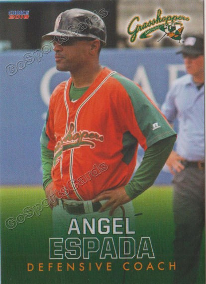 2018 Greensboro Grasshoppers Angel Espada