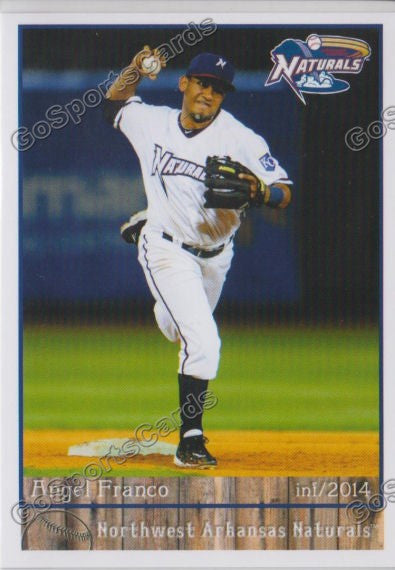 2014 Northwest Arkansas Naturals Angel Franco