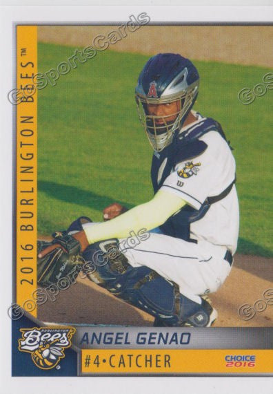 2016 Burlington Bees Angel Genao