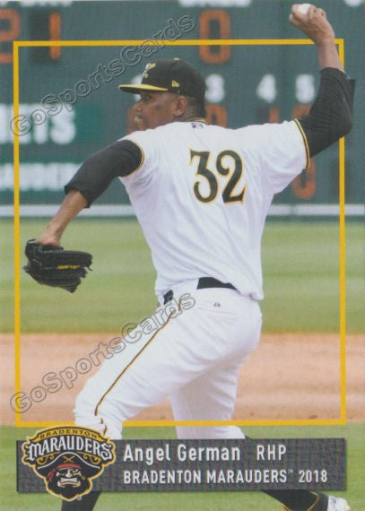 2018 Bradenton Marauders Angel German