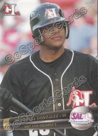 2007 South Atlantic League Top Prospects Angel Gonzalez