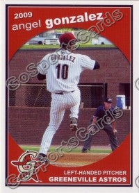 2009 Greeneville Astros Angel Gonzalez