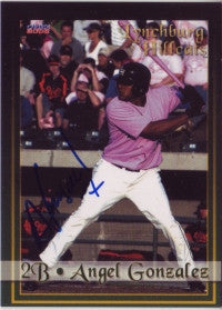 Angel R. Gonzalez 2008 Choice Lynchburg Hill Cats #07 (Autographs)