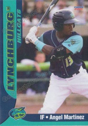2021 Lynchburg Hillcats Angel Martinez