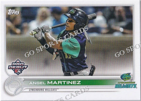 2022 Topps Pro Debut Angel Martinez PD-188