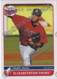 2012 Elizabethton Twins Angel Mata