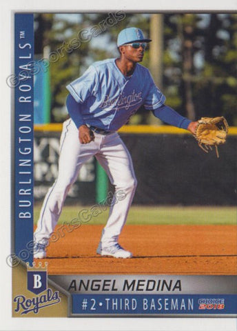 2018 Burlington Royals Angel Medina