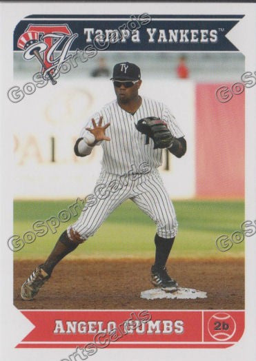 2013 Tampa Yankees Angelo Gumbs