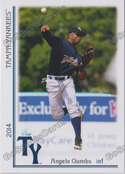 2014 Tampa Yankees Angelo Gumbs
