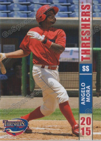 2015 Clearwater Threshers Angelo Mora