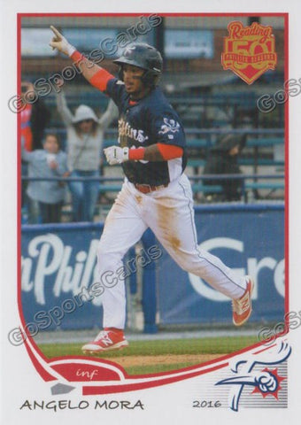 2016 Reading Fightin Phils Angelo Mora