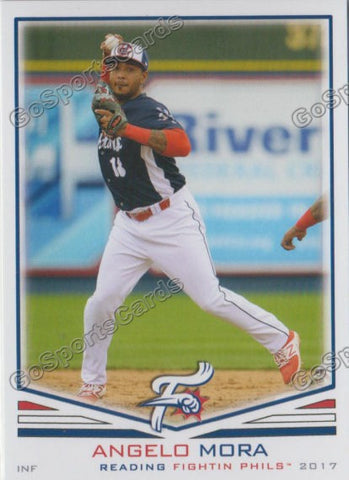2017 Reading Fightin Phils Angelo Mora