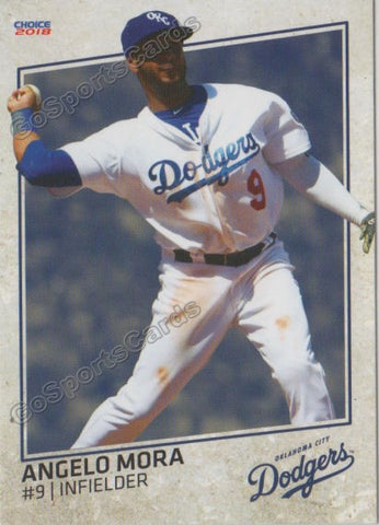 2018 Oklahoma City Dodgers Angelo Mora