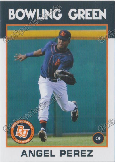 2016 Bowling Green Hot Rods Angel Perez