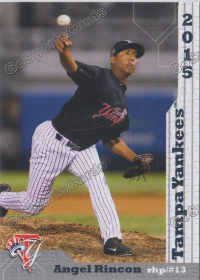 2015 Tampa Yankees Angel Rincon