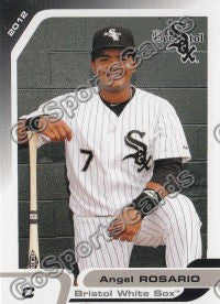 2012 Bristol White Sox Angel Rosario