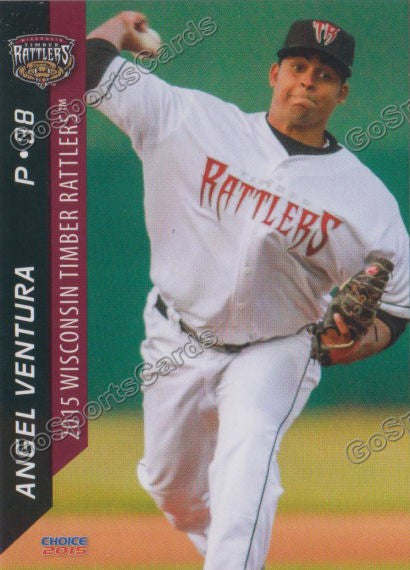 2015 Wisconsin Timber Rattlers Angel Ventura
