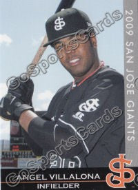 2009 San Jose Giants Angel Villalona