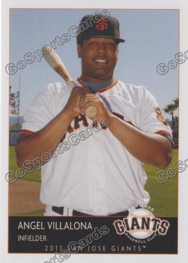 2013 San Jose Giants Angel Villalona