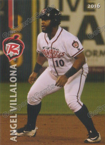 2016 Richmond Flying Squirrels Angel Villalona