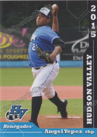 2015 Hudson Valley Renegades Angel Yepez