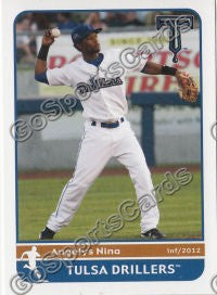 2012 Tulsa Drillers Angelys Nina
