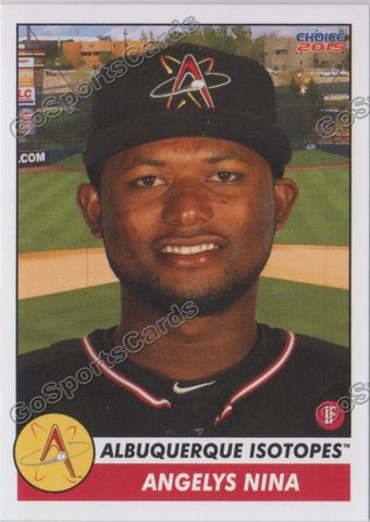 2015 Albuquerque Isotopes Angelys Nina