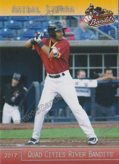 2017 Quad Cities River Bandits Anibal Sierra