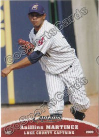 2009 Lake County Captains Anillins Martinez