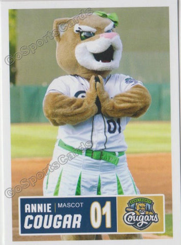2018 Kane County Cougars Annie T Cougar Mascot