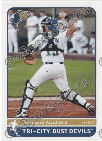 2012 Tri City Dust Devils Anthony Aguilera