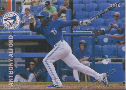 2016 Dunedin Blue Jays Anthony Alford