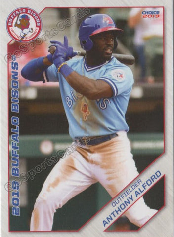 2019 Buffalo Bisons Anthony Alford