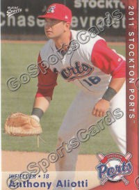 2011 Stockton Ports Anthony Aliotti
