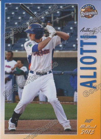 2013 Midland RockHounds Anthony Aliotti