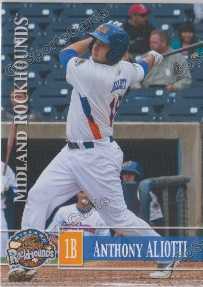 2014 Midland RockHounds Anthony Aliotti